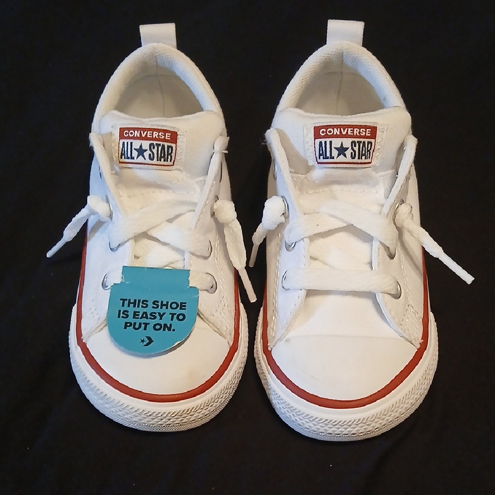 Converse Kids White Sneakers